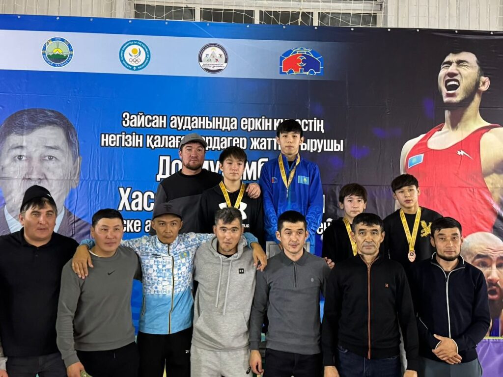 🤼‍♂️ Зайсан қаласында еркін күрестен Досмұхамбет Ласеновті еске алуға арналған…
