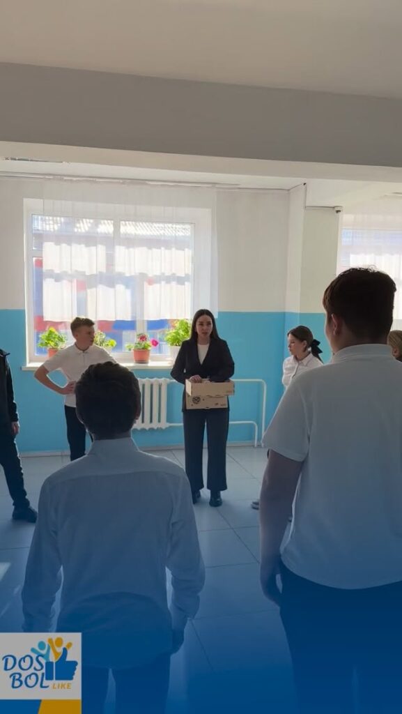 🔹«Досбол LIKE: достық қолын соз» республикалық акциясы аясында 8 “А”…