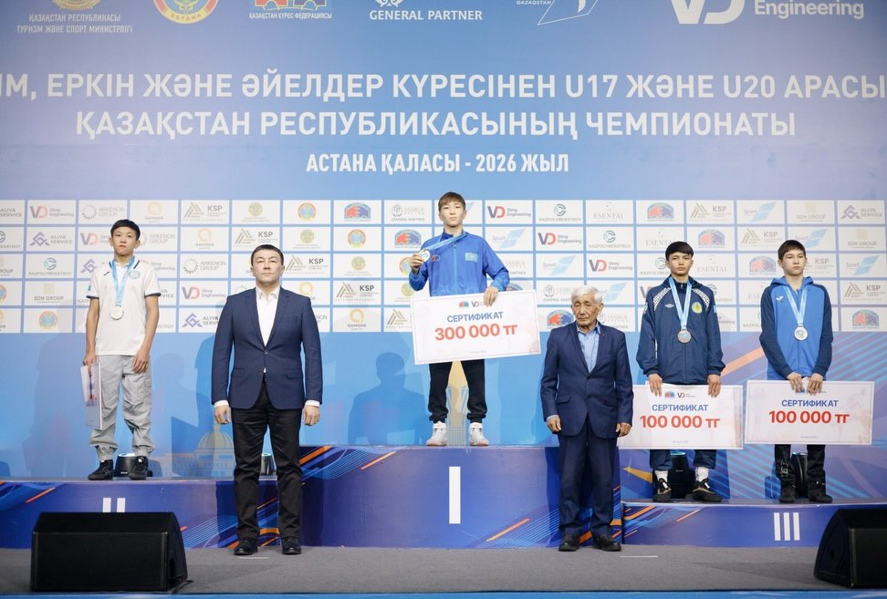 Грек-рим, еркін және әйелдер күресінен U17 және U20 жас санаттары&hellip;